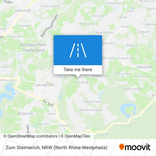 Карта Zum Steimerich
