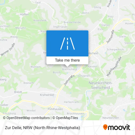 Zur Delle map