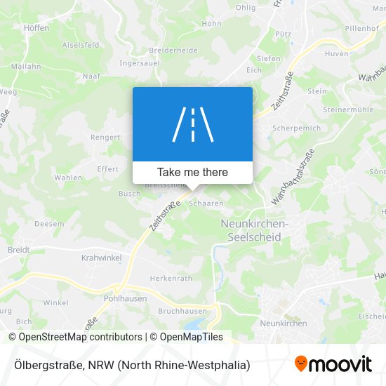 Ölbergstraße map