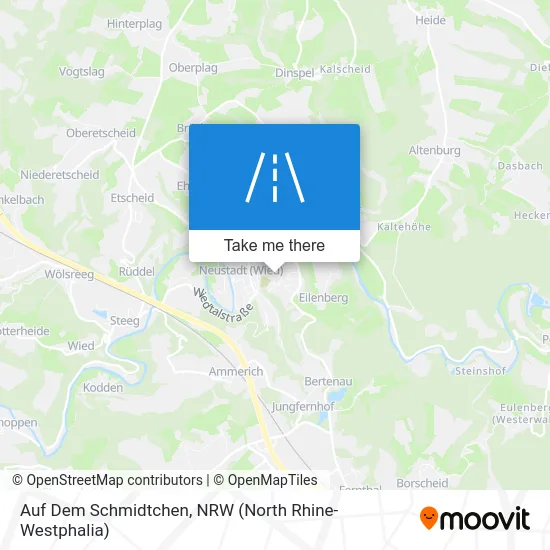 Карта Auf Dem Schmidtchen