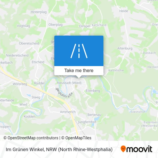 Im Grünen Winkel map