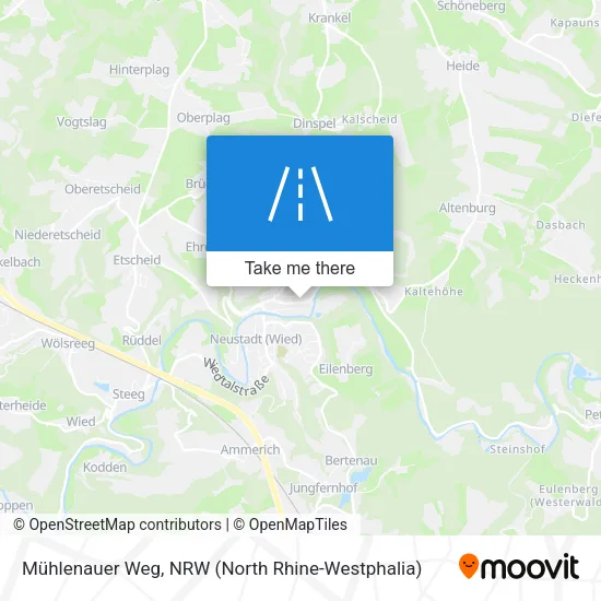 Карта Mühlenauer Weg