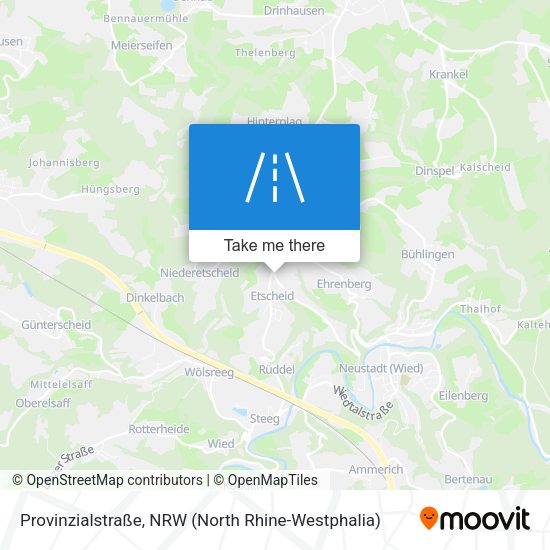 Provinzialstraße map