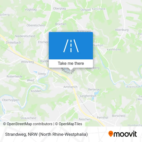 Карта Strandweg