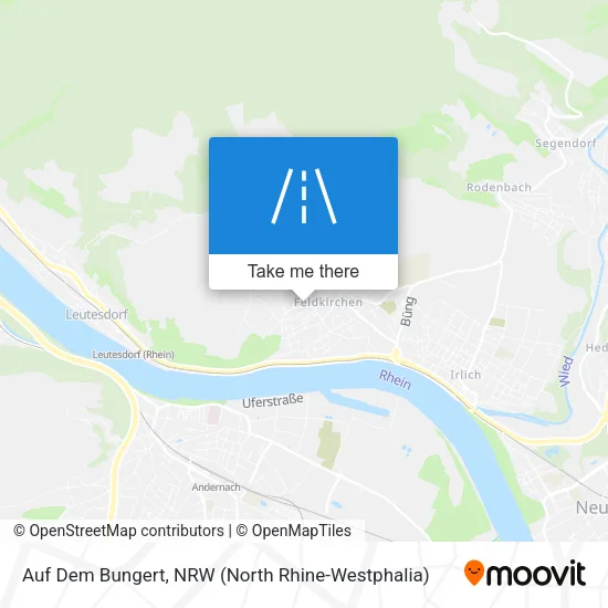 Карта Auf Dem Bungert
