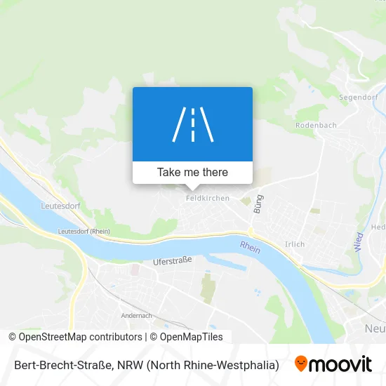 Карта Bert-Brecht-Straße