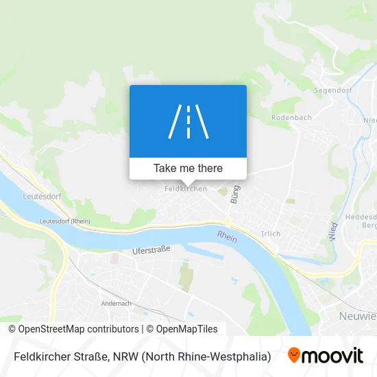 Карта Feldkircher Straße