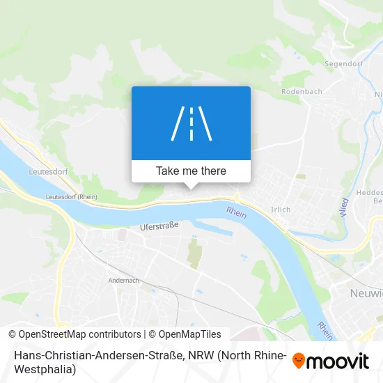 Карта Hans-Christian-Andersen-Straße