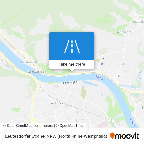 Leutesdorfer Straße map
