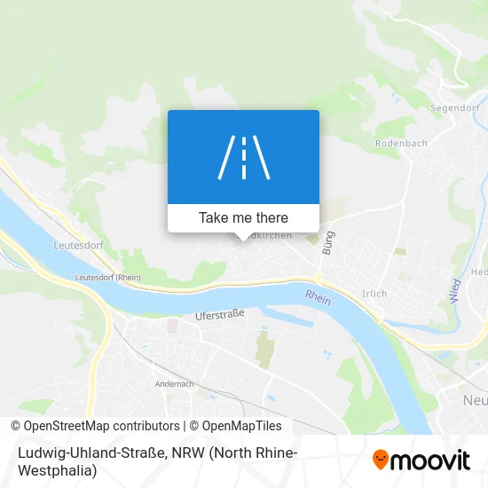 Карта Ludwig-Uhland-Straße