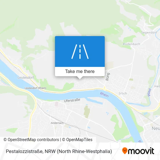 Карта Pestalozzistraße