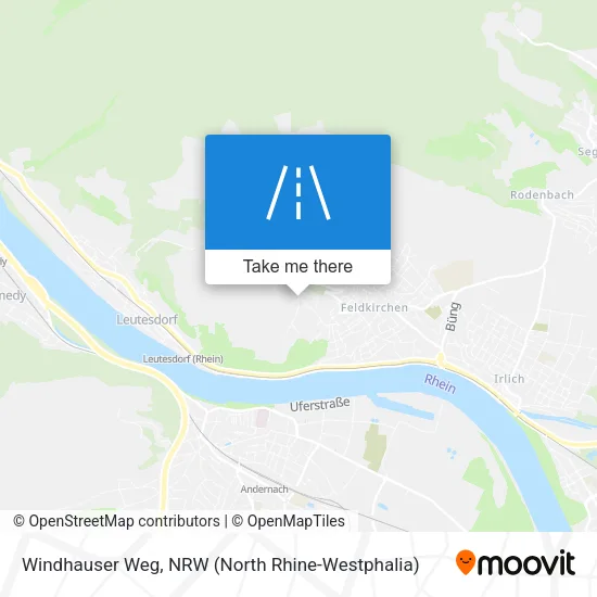 Карта Windhauser Weg