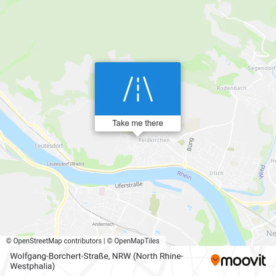 Карта Wolfgang-Borchert-Straße