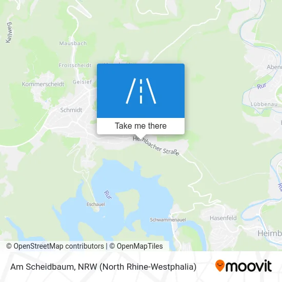 Карта Am Scheidbaum