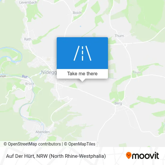 Auf Der Hürt map