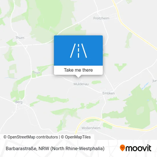 Карта Barbarastraße