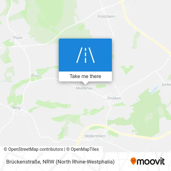 Карта Brückenstraße