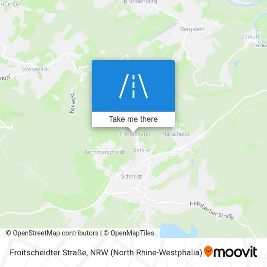 Froitscheidter Straße map