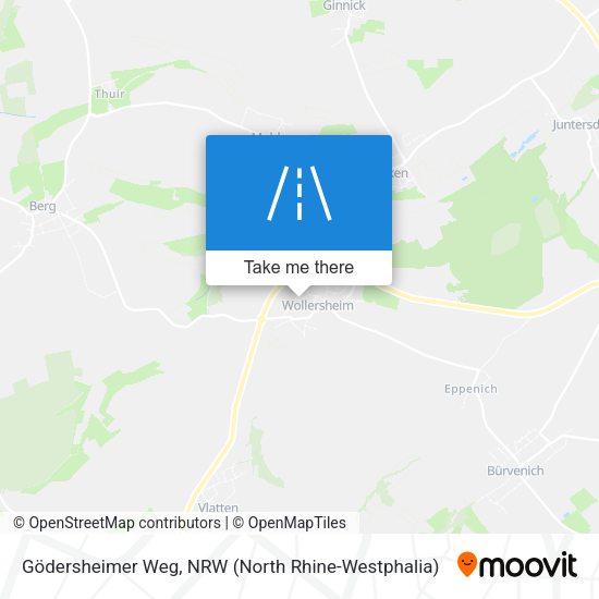 Gödersheimer Weg map