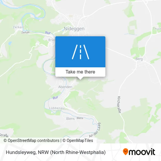 Карта Hundsleyweg