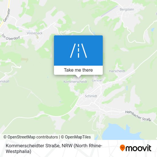 Kommerscheidter Straße map