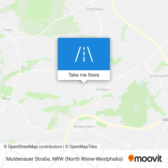 Карта Muldenauer Straße