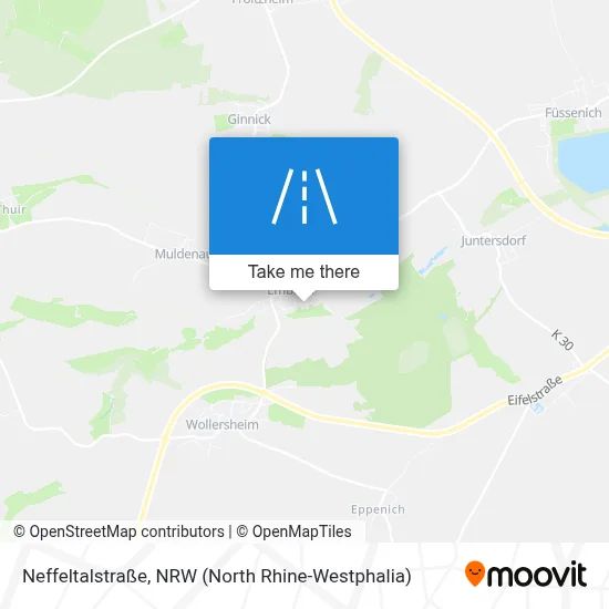Neffeltalstraße map