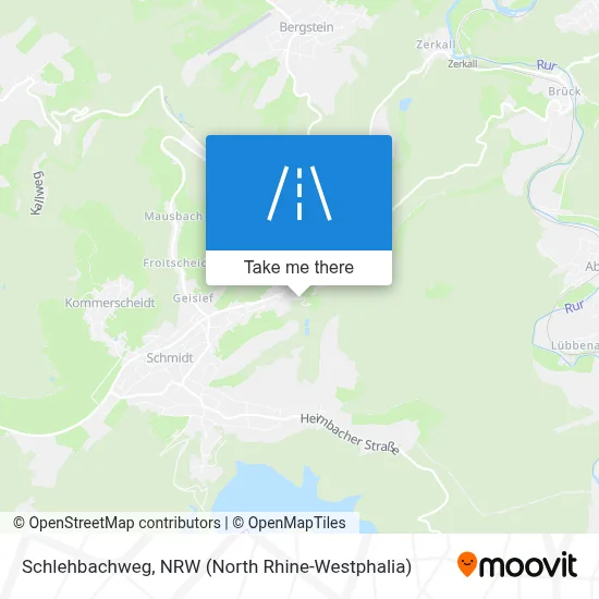 Schlehbachweg map