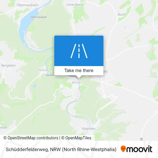 Schüdderfelderweg map