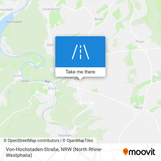 Von-Hochstaden-Straße map