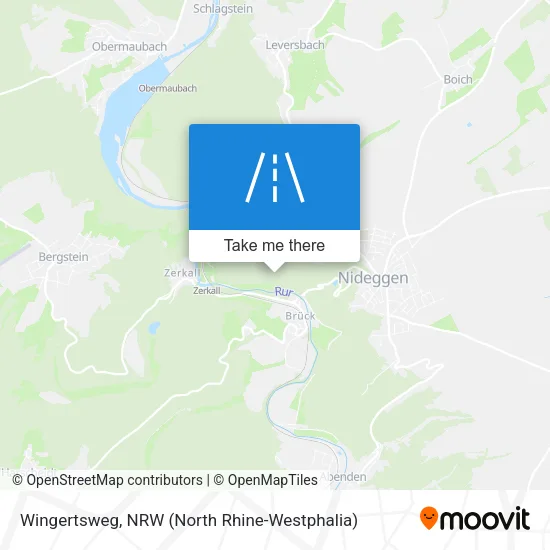 Карта Wingertsweg