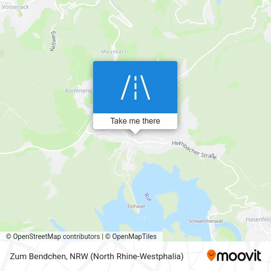 Карта Zum Bendchen
