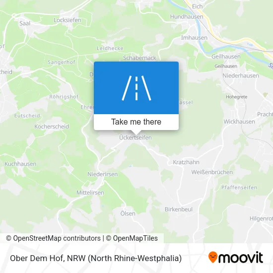 Карта Ober Dem Hof