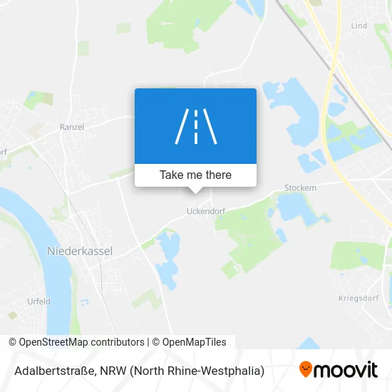 Карта Adalbertstraße