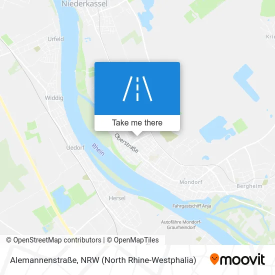 Alemannenstraße map