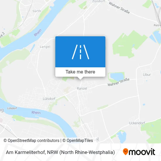 Am Karmeliterhof map