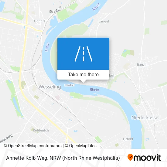 Карта Annette-Kolb-Weg