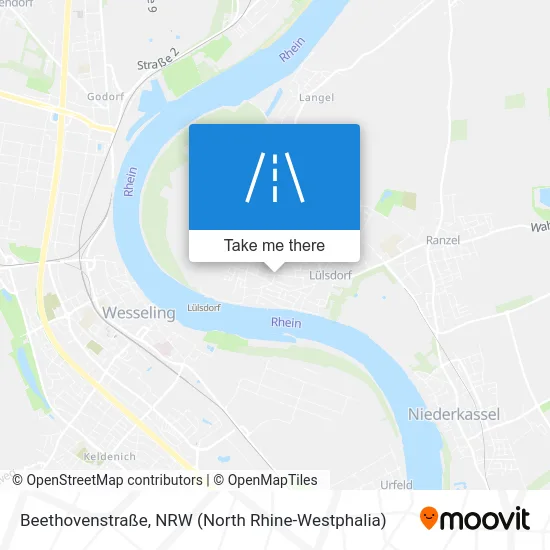 Beethovenstraße map