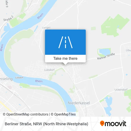 Berliner Straße map