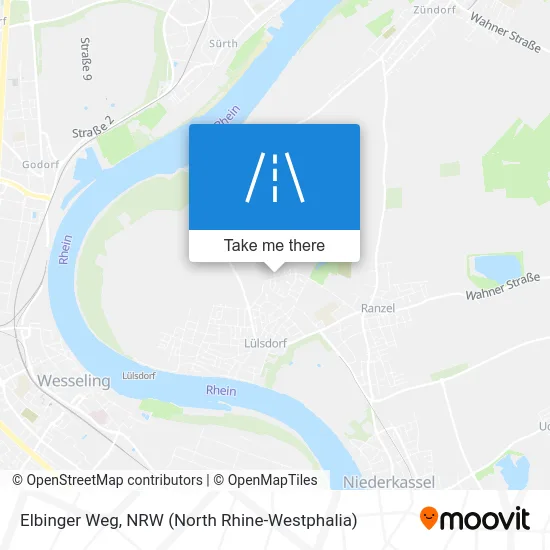Elbinger Weg map