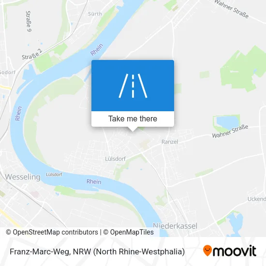 Карта Franz-Marc-Weg