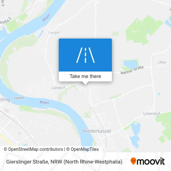 Gierslinger Straße map