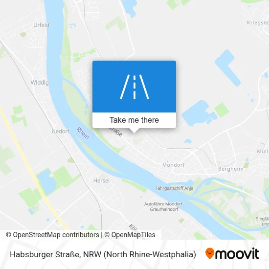 Habsburger Straße map