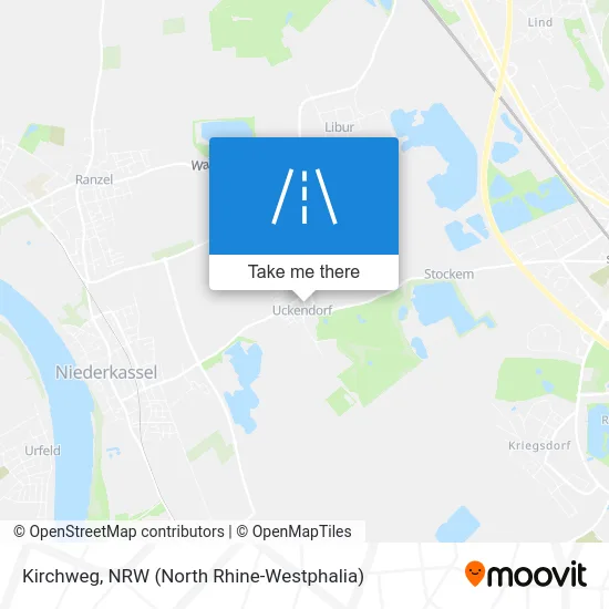 Kirchweg map