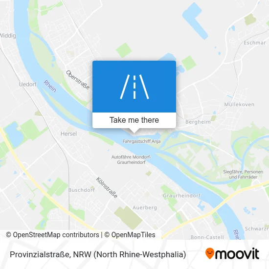 Provinzialstraße map
