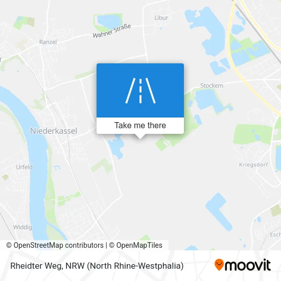 Карта Rheidter Weg