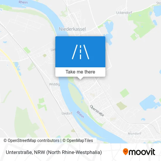 Карта Unterstraße