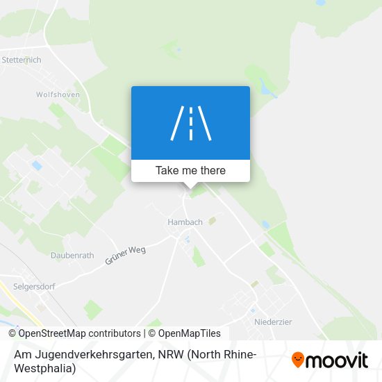 Am Jugendverkehrsgarten map