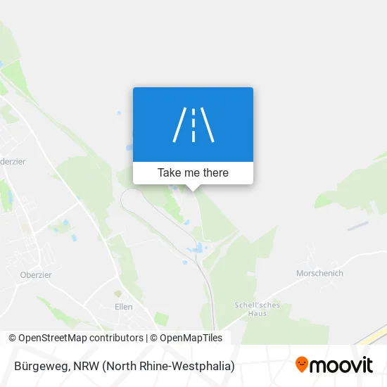 Карта Bürgeweg