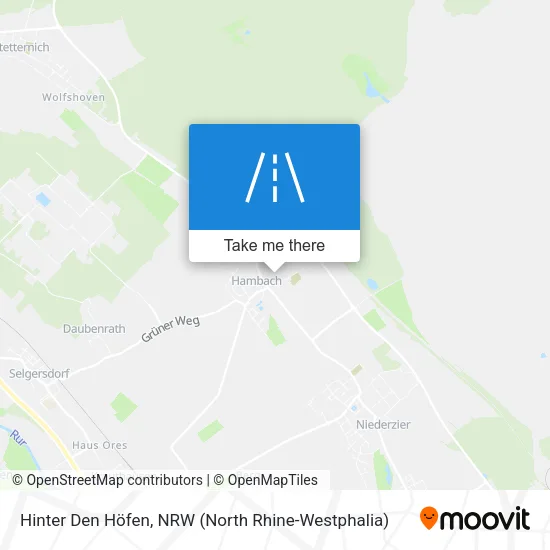 Карта Hinter Den Höfen